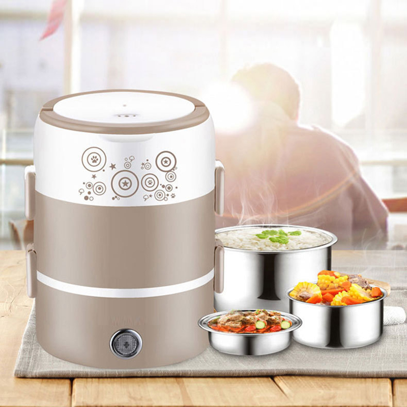 스테인레스 스틸 전기 난방 도시락, 가정 사무실 김밥  - Home Cooking Heater 리뷰 및 가격